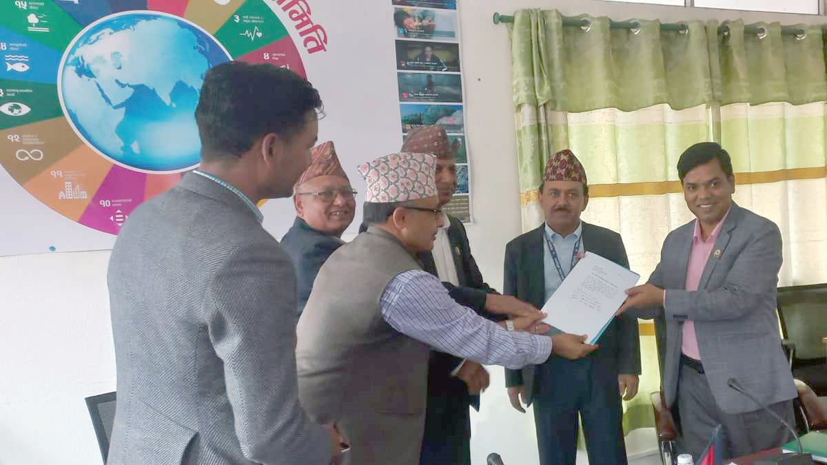 दिगो विकास तथा सुशासन समितिद्वारा कार्ययोजनाको क्रियाकलाप प्रस्ताव तयार